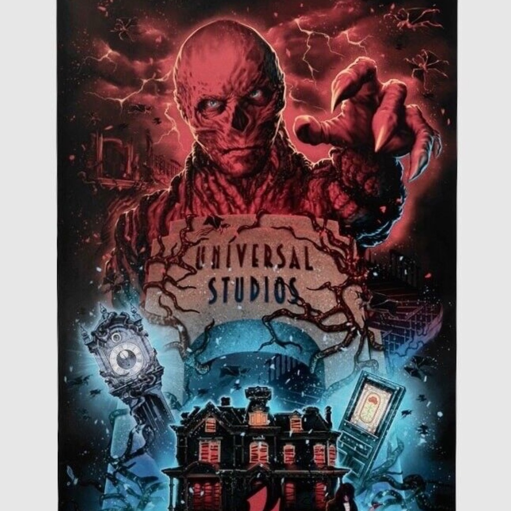 Halloween Horror Nights 2023 Stranger Things Poster